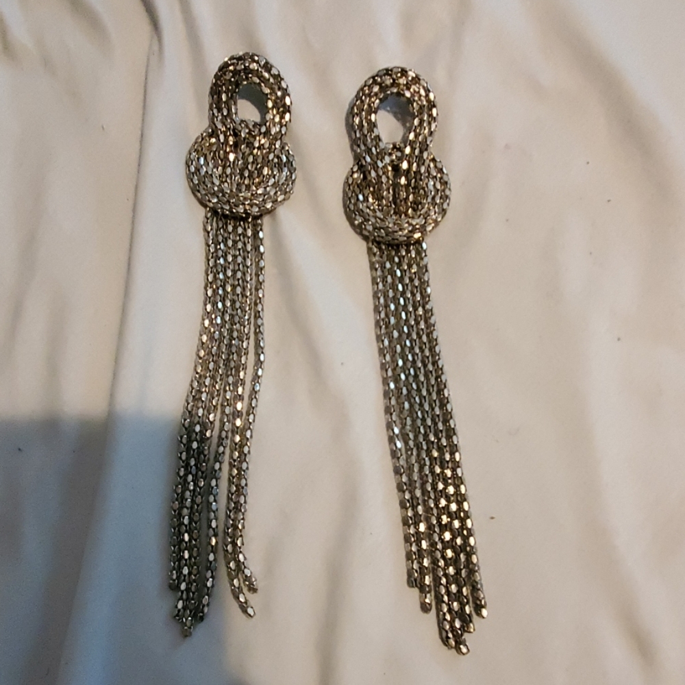 Silver Chandelier Earrings